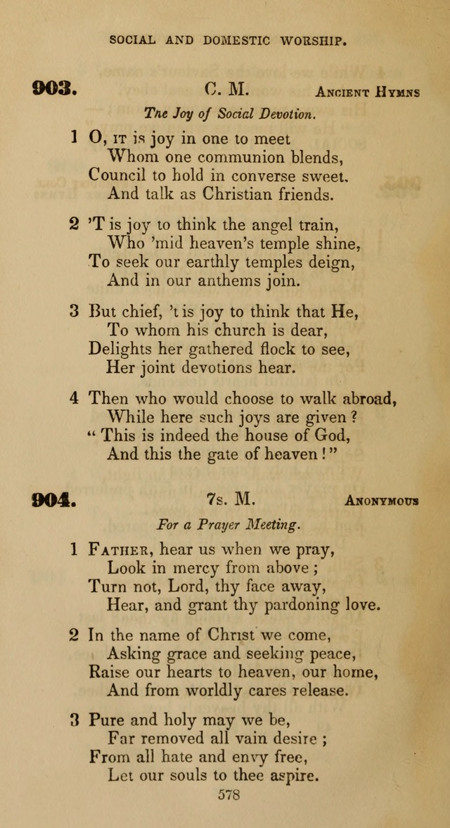 Hymns for Christian Devotion: especially adapted to the Universalist denomination page 568