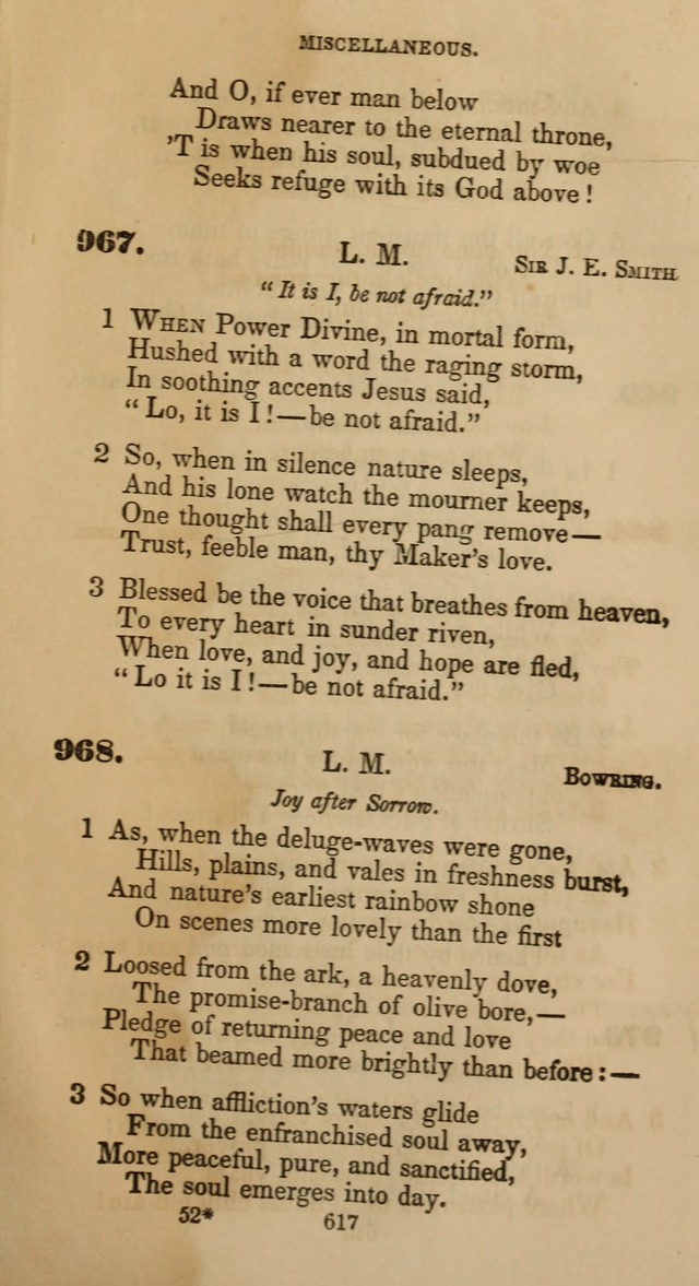 Hymns for Christian Devotion: especially adapted to the Universalist denomination page 607