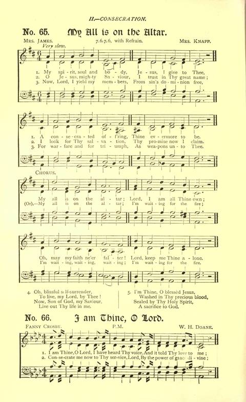 Hymns of Consecration and Faith page 38