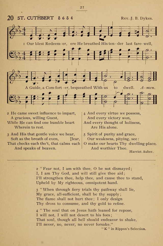 Hymnal: a compilation of familiar hymns for use at meetings where the larger collections are not available. page 24