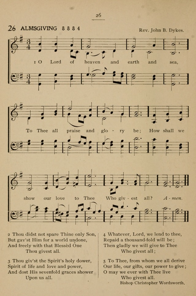 Hymnal: a compilation of familiar hymns for use at meetings where the larger collections are not available. page 29