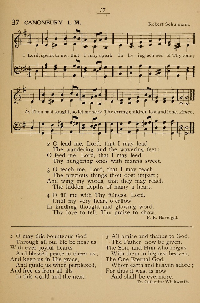 Hymnal: a compilation of familiar hymns for use at meetings where the larger collections are not available. page 40