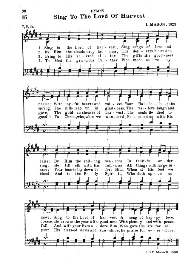 Hymnal for Church and Home page 101