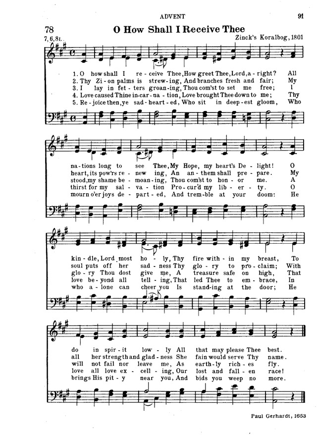 Hymnal for Church and Home page 112