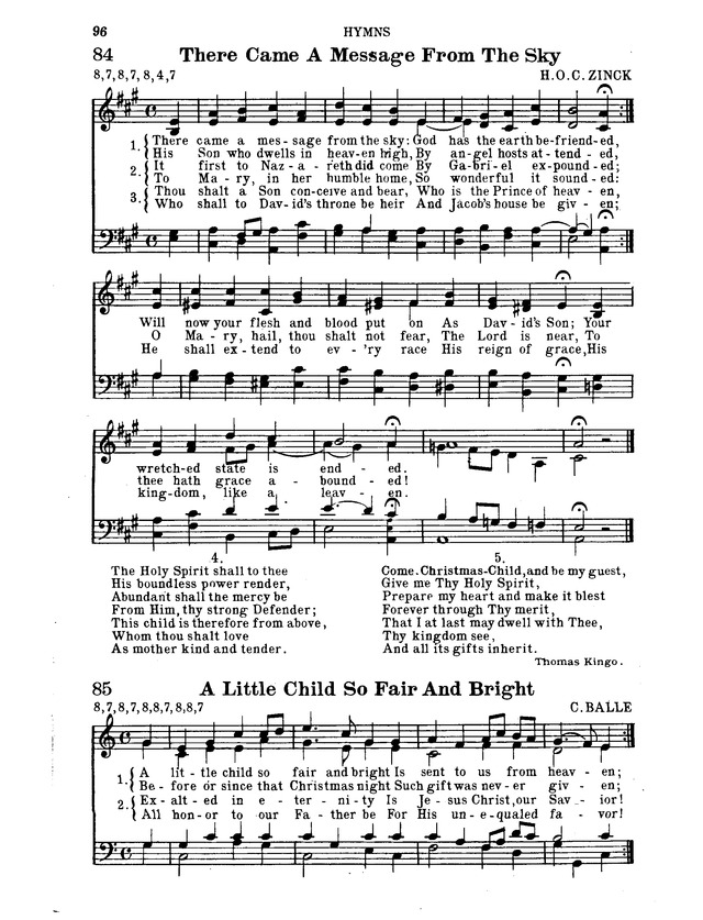 Hymnal for Church and Home page 117