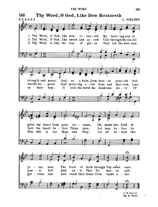 Hymnal for Church and Home page 166