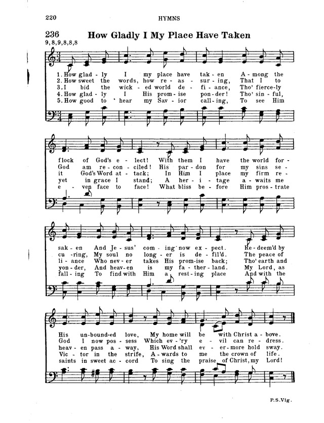 Hymnal for Church and Home page 241