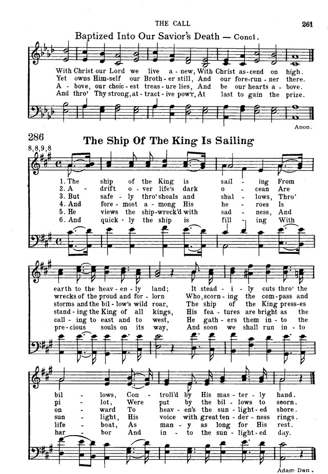 Hymnal for Church and Home page 282