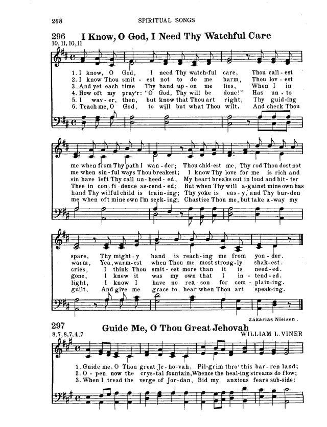Hymnal for Church and Home page 289