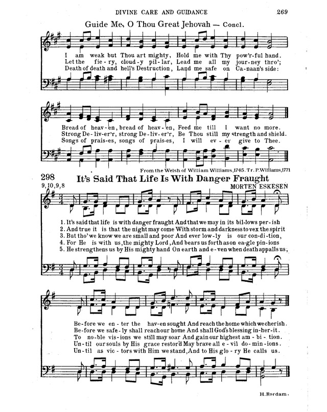 Hymnal for Church and Home page 290