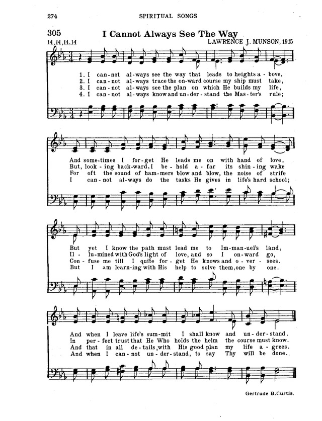 Hymnal for Church and Home page 295