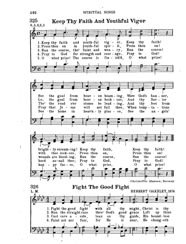 Hymnal for Church and Home page 313