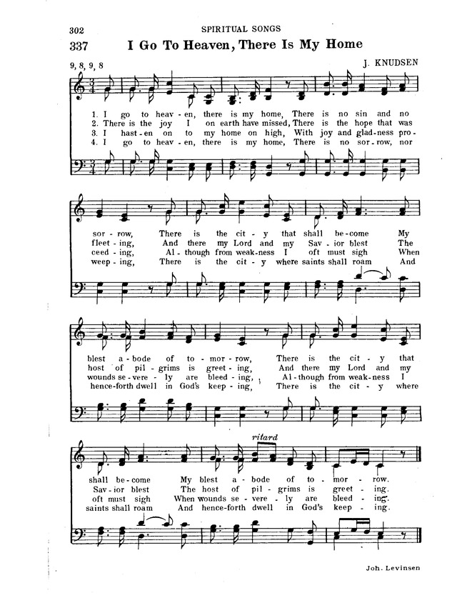 Hymnal for Church and Home page 323