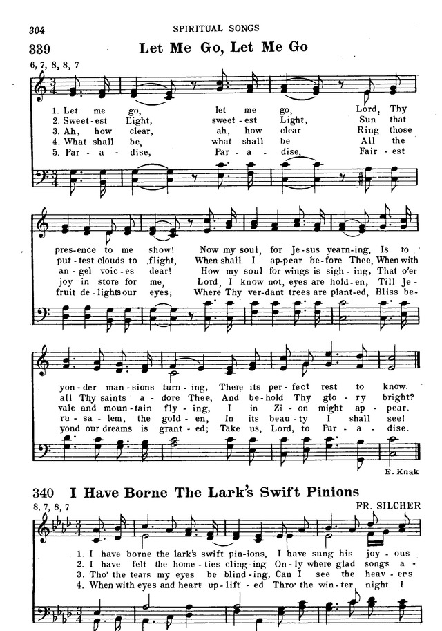 Hymnal for Church and Home page 325