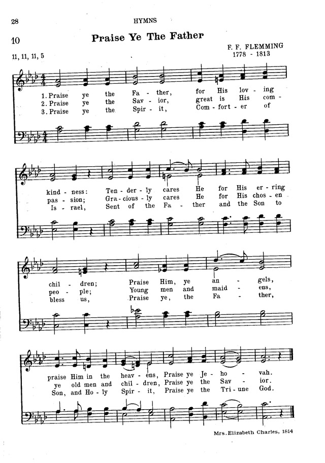 Hymnal for Church and Home page 49