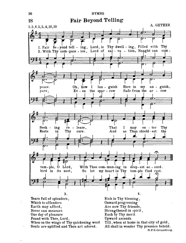 Hymnal for Church and Home page 57
