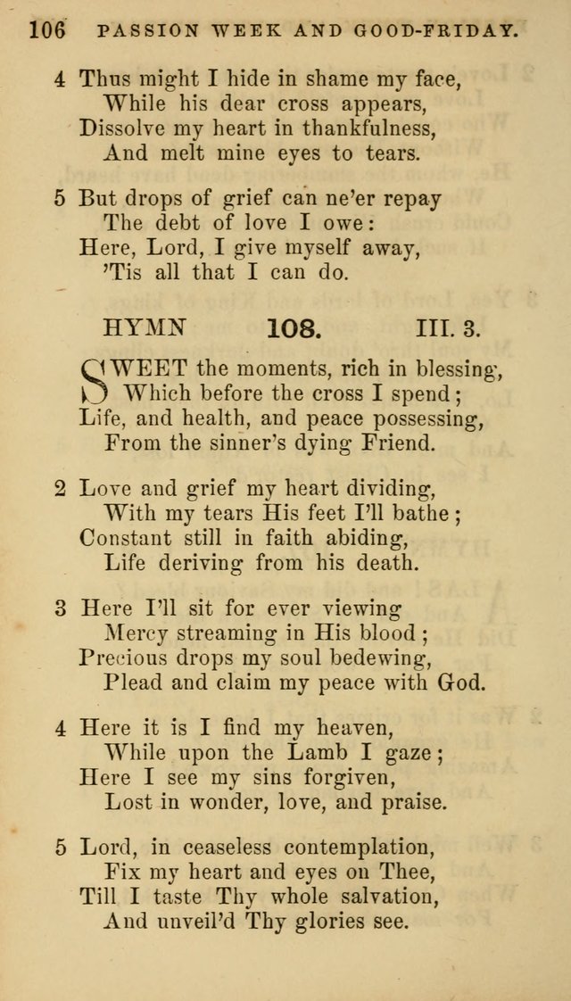 Hymns for Church and Home page 110