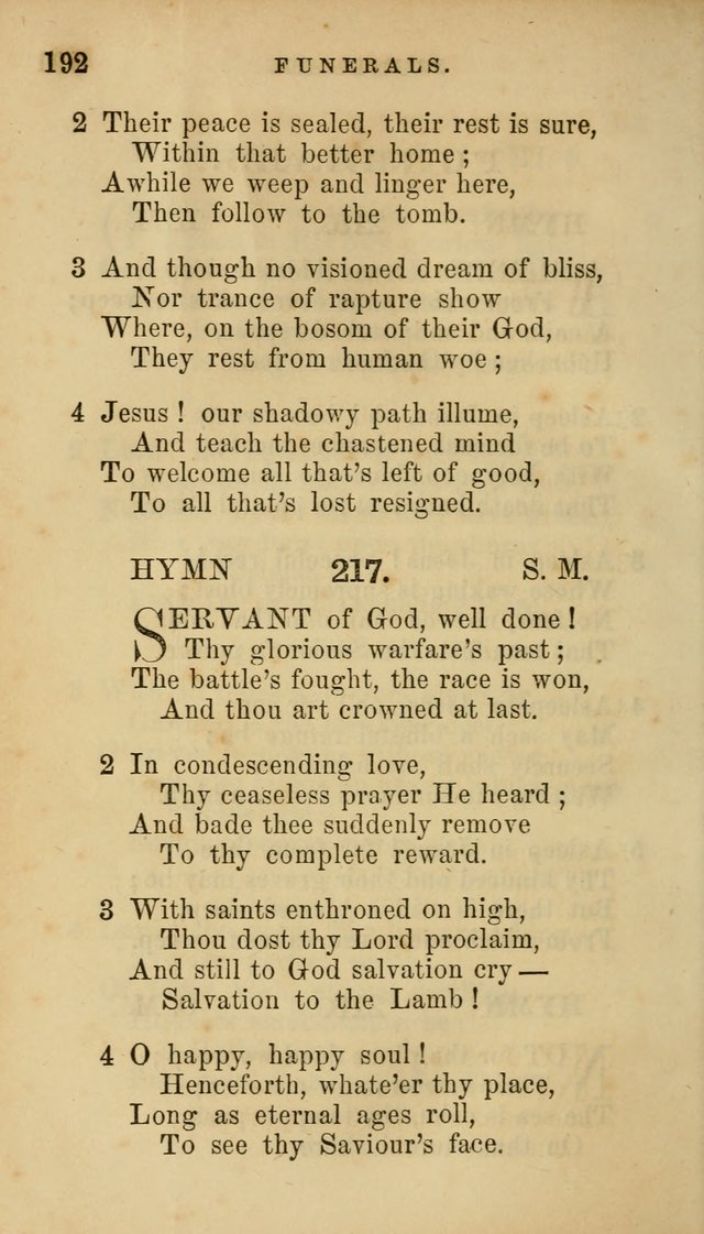 Hymns for Church and Home page 196