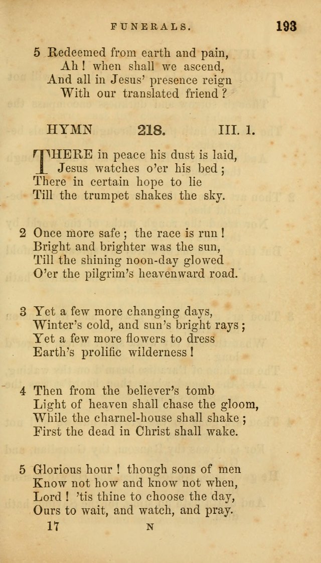 Hymns for Church and Home page 197
