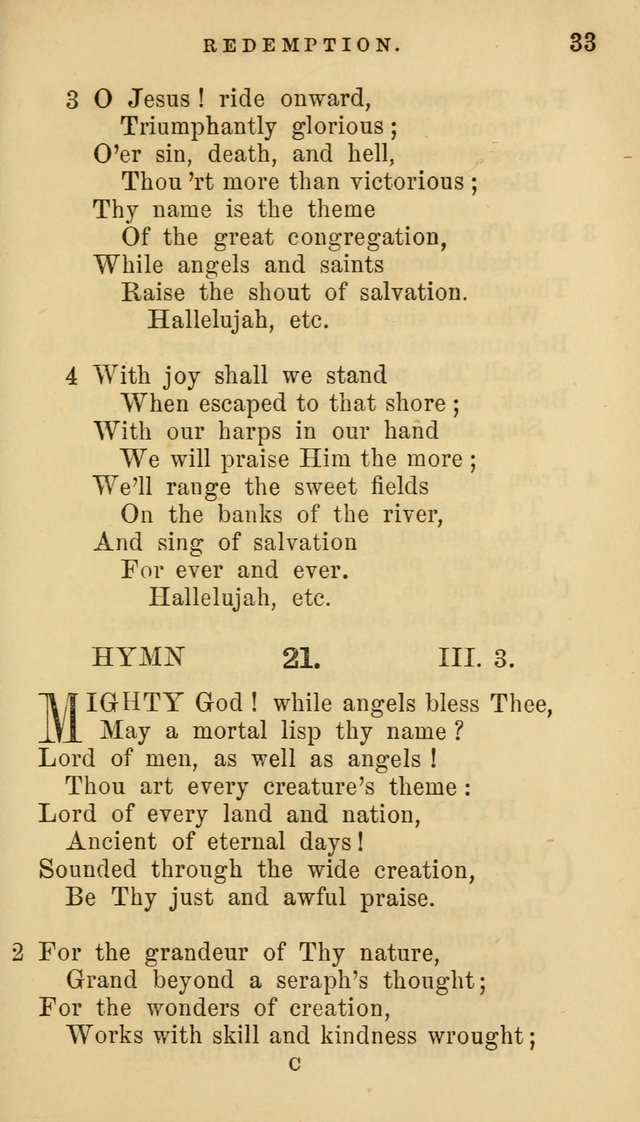 Hymns for Church and Home page 33