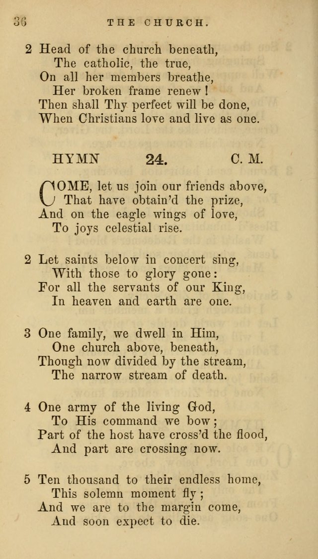 Hymns for Church and Home page 36