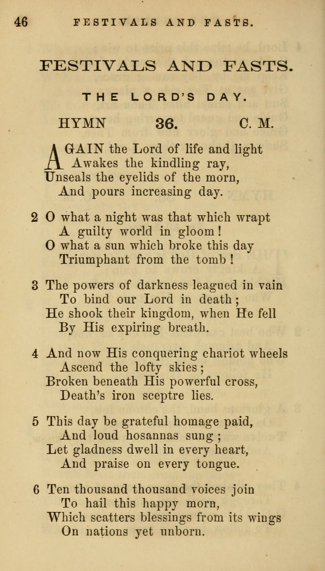 Hymns for Church and Home page 46