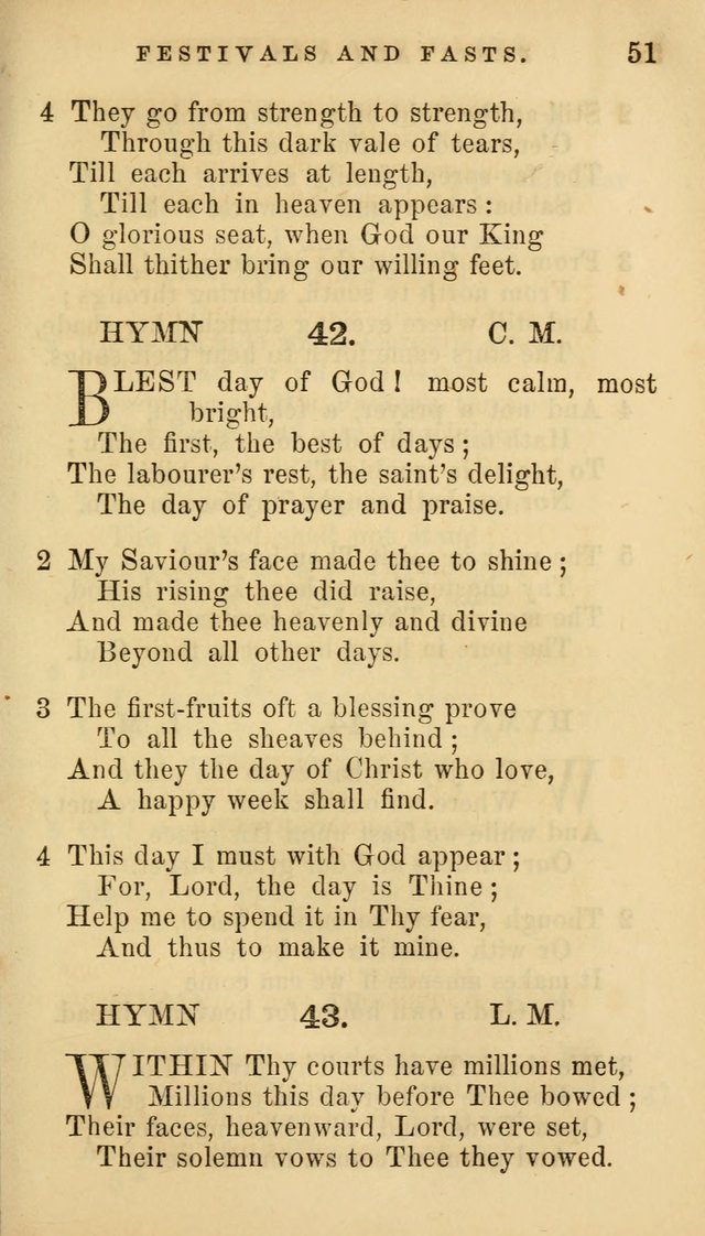 Hymns for Church and Home page 51