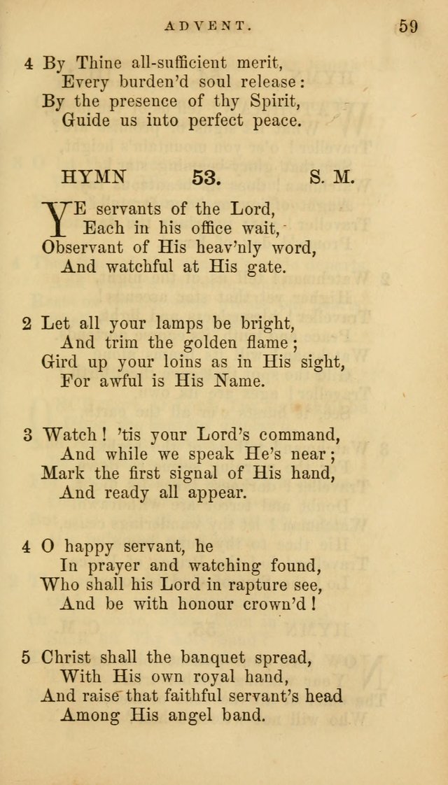 Hymns for Church and Home page 59