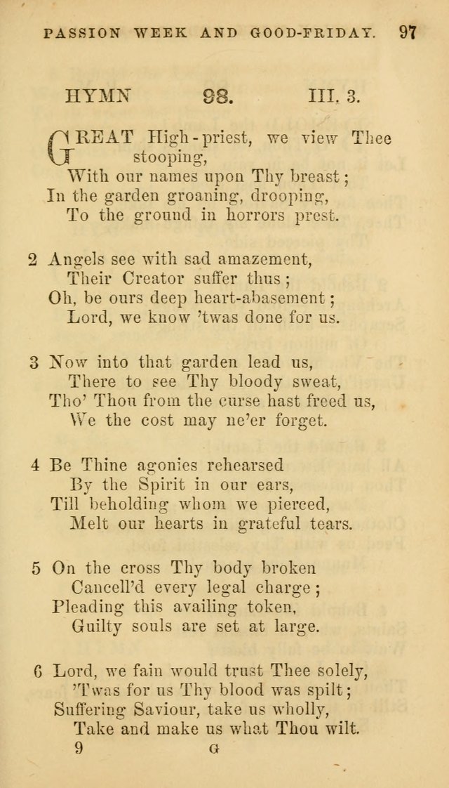 Hymns for Church and Home page 97