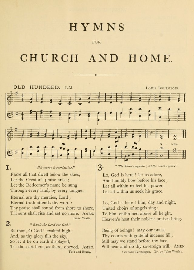 Hymns for church and home: with tunes. page 16