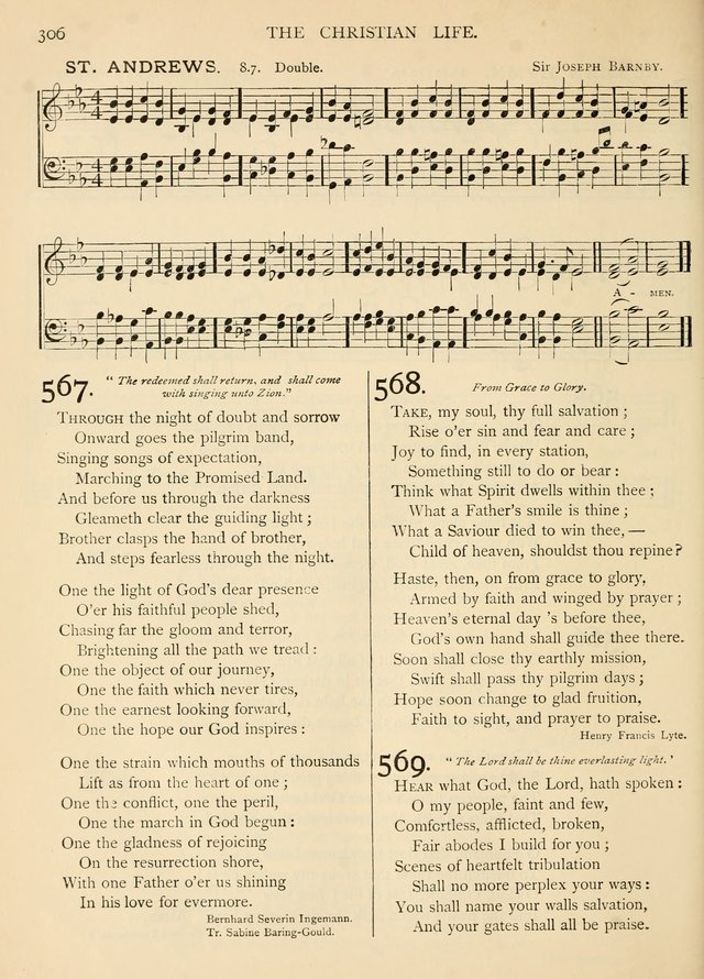 Hymns for church and home: with tunes. page 323