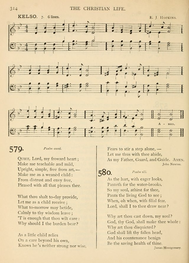 Hymns for church and home: with tunes. page 331