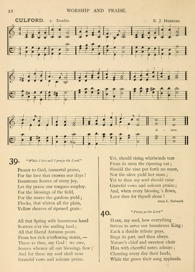 Hymns for church and home: with tunes. page 37