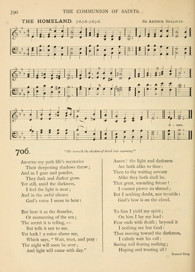 Hymns for church and home: with tunes. page 409