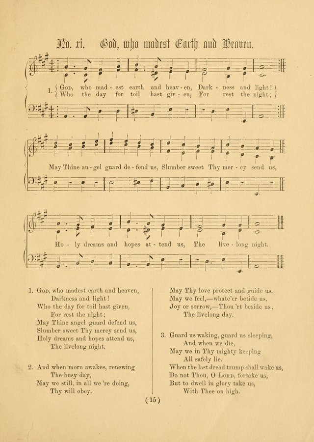 Hymns for Children (2nd ed.) page 15