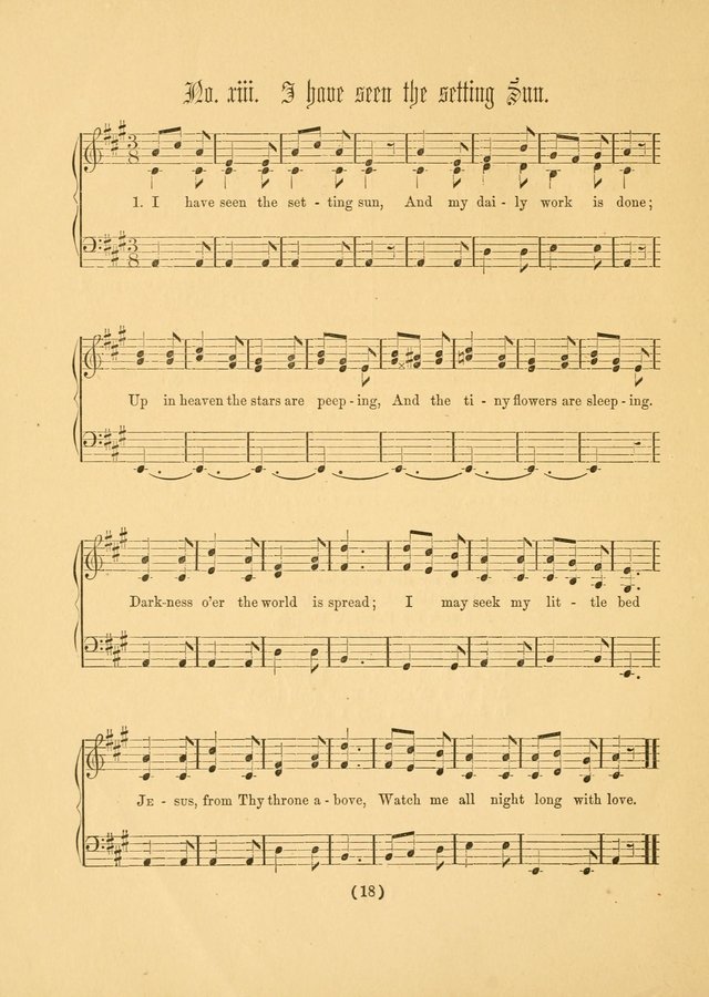 Hymns for Children (2nd ed.) page 18