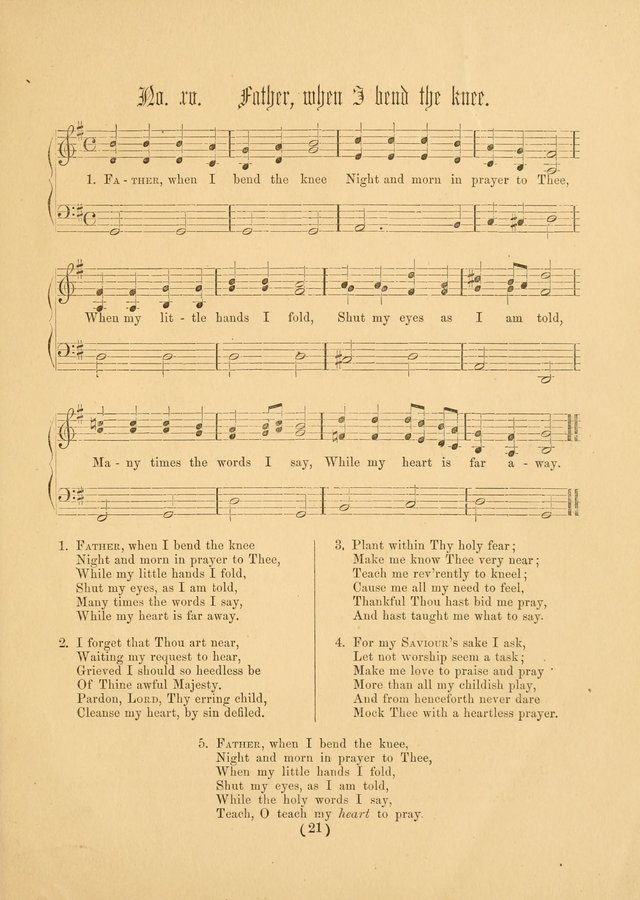 Hymns for Children (2nd ed.) page 21