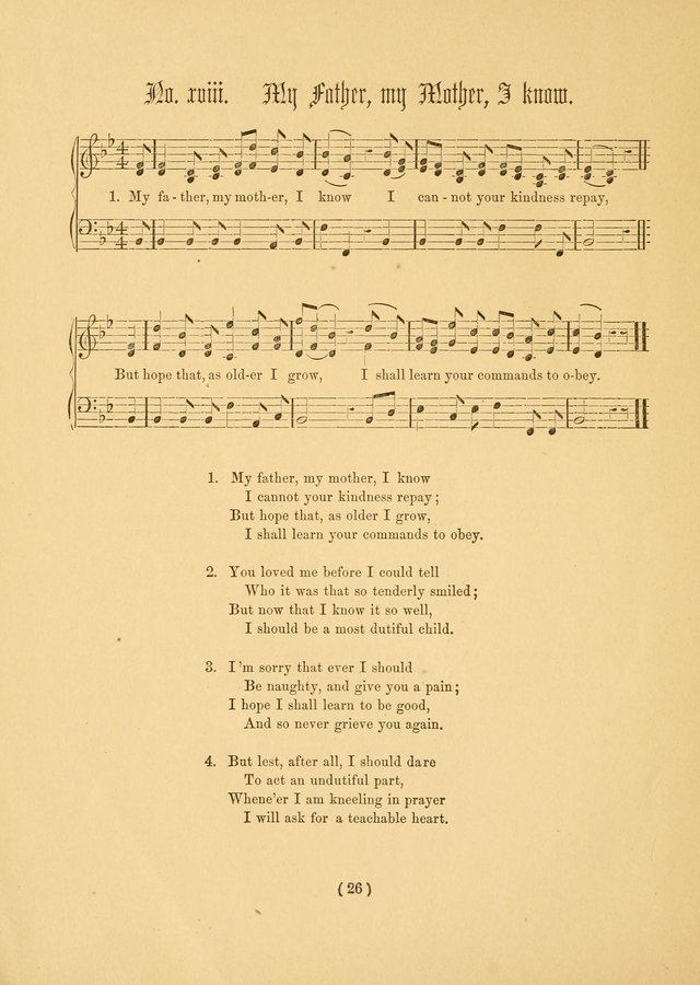Hymns for Children (2nd ed.) page 26