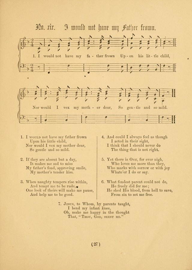 Hymns for Children (2nd ed.) page 27