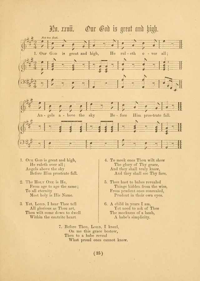 Hymns for Children (2nd ed.) page 35