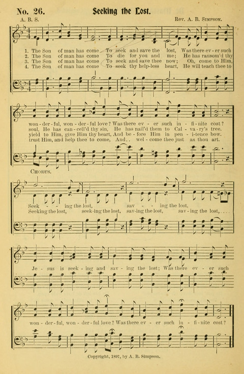 Hymns of the Christian Life No. 2 page 22