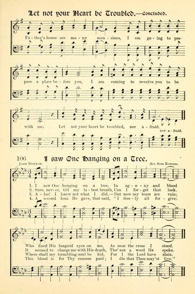 Hymns of the Christian Life. No. 3: for church worship, conventions, evangelistic services, prayer meetings, missionary meetings, revival services, rescue mission work and Sunday schools page 107