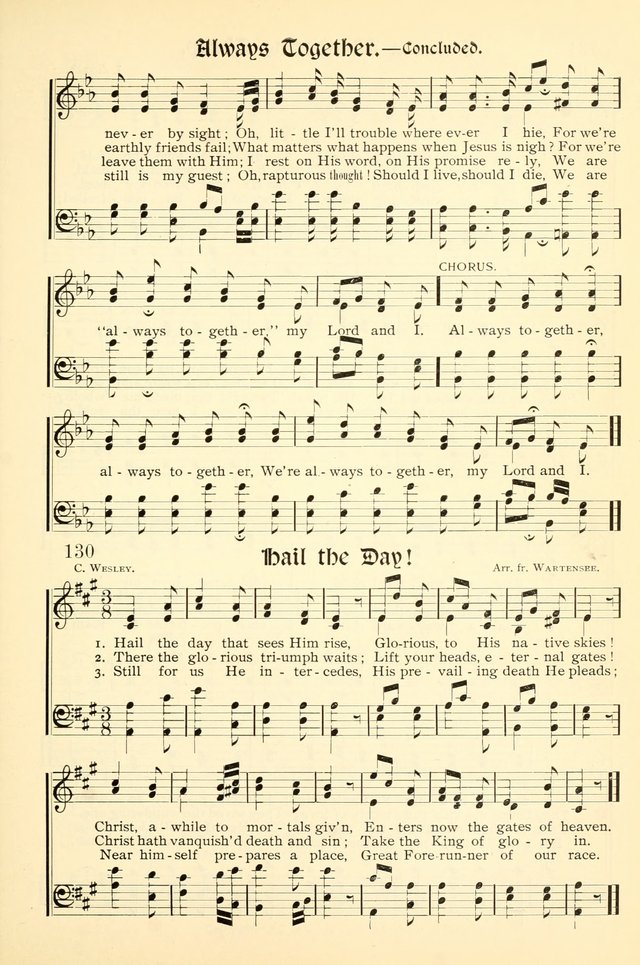 Hymns of the Christian Life. No. 3: for church worship, conventions, evangelistic services, prayer meetings, missionary meetings, revival services, rescue mission work and Sunday schools page 131