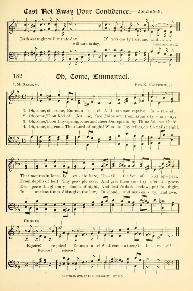 Hymns of the Christian Life. No. 3: for church worship, conventions, evangelistic services, prayer meetings, missionary meetings, revival services, rescue mission work and Sunday schools page 183