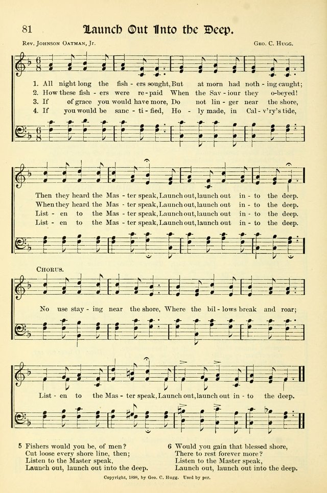 Hymns of the Christian Life. No. 3: for church worship, conventions, evangelistic services, prayer meetings, missionary meetings, revival services, rescue mission work and Sunday schools page 82