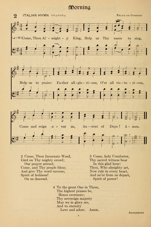 Hymns of the Church: new and old page 2