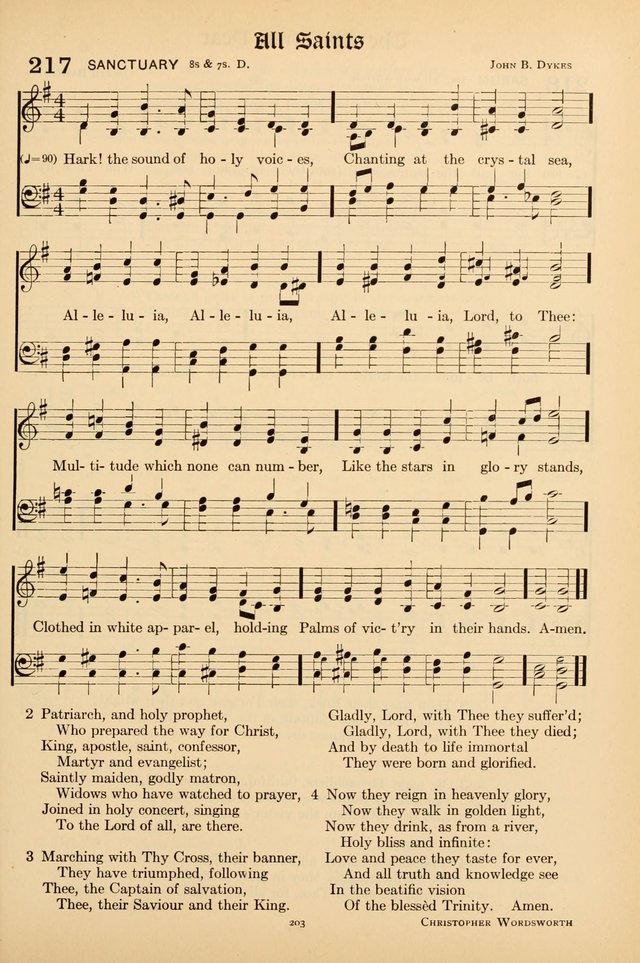 Hymns of the Church: new and old page 211