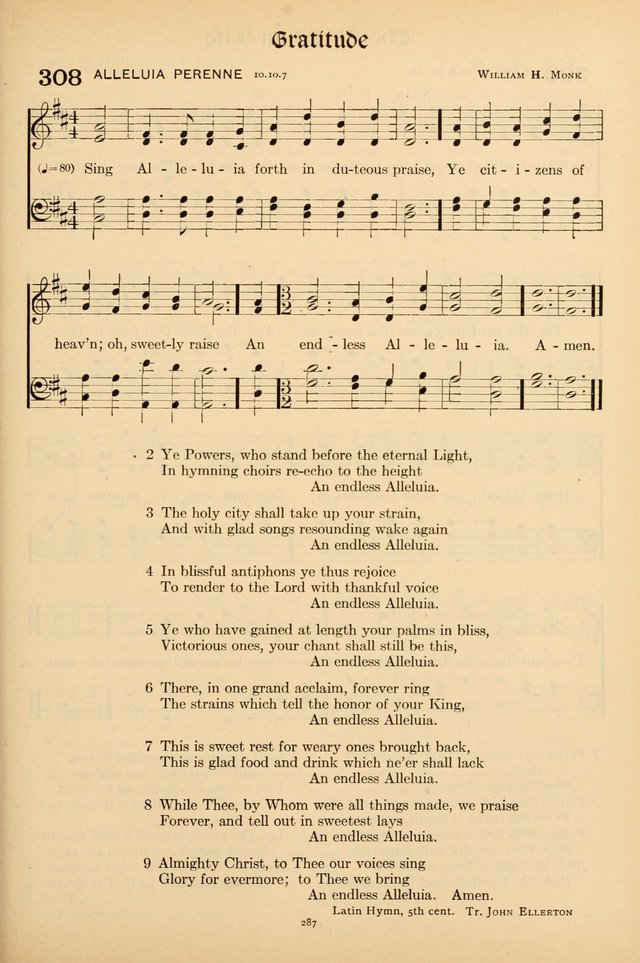 Hymns of the Church: new and old page 295