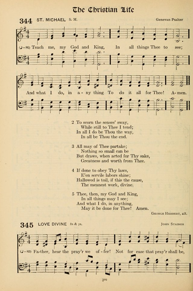 Hymns of the Church: new and old page 328