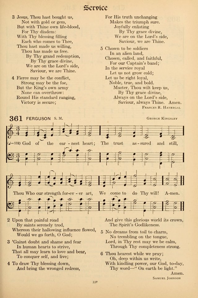 Hymns of the Church: new and old page 345